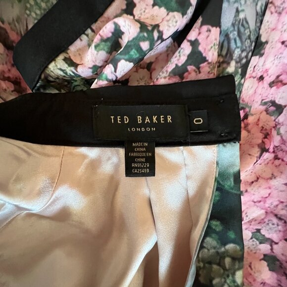Ted Baker Pull on Dress Size 0 3/4 sleeves - Picture 7 of 9